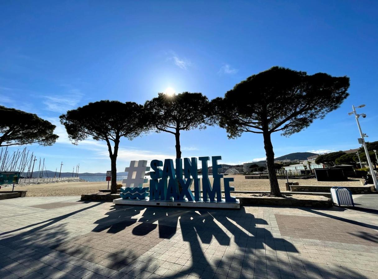 Appartement Sainte-Maxime, Plage De La Nartelle Экстерьер фото