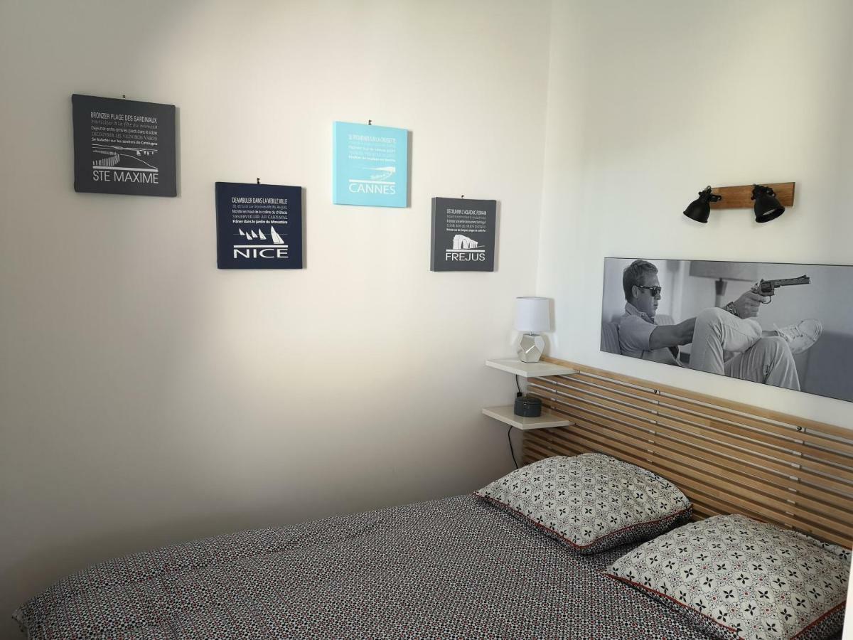 Appartement Sainte-Maxime, Plage De La Nartelle Экстерьер фото