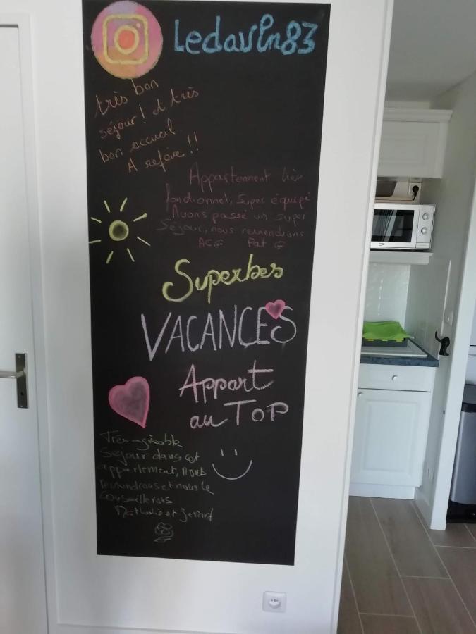 Appartement Sainte-Maxime, Plage De La Nartelle Экстерьер фото